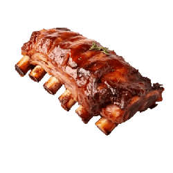 Costelinha de Porco Assada - 1/2 (meio) Kg